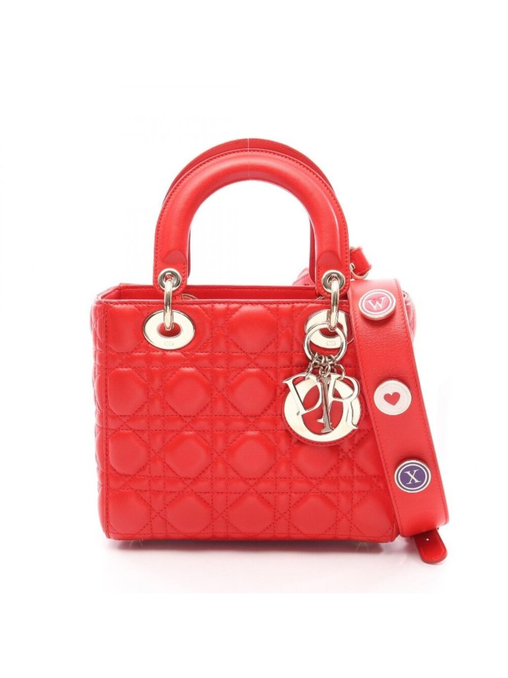 Dior Handbag Lady Dior MY Abcdior Lady Dior Smo Cannage 2-Way - Picture 1 of 14
